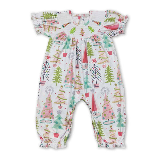 Baby SS Romper Christmas Tree