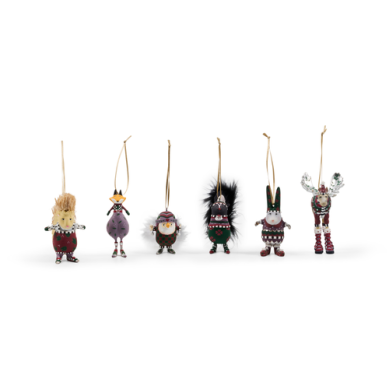 Patience Brewster Ornaments Mooseltoe Mini (6 Styles)