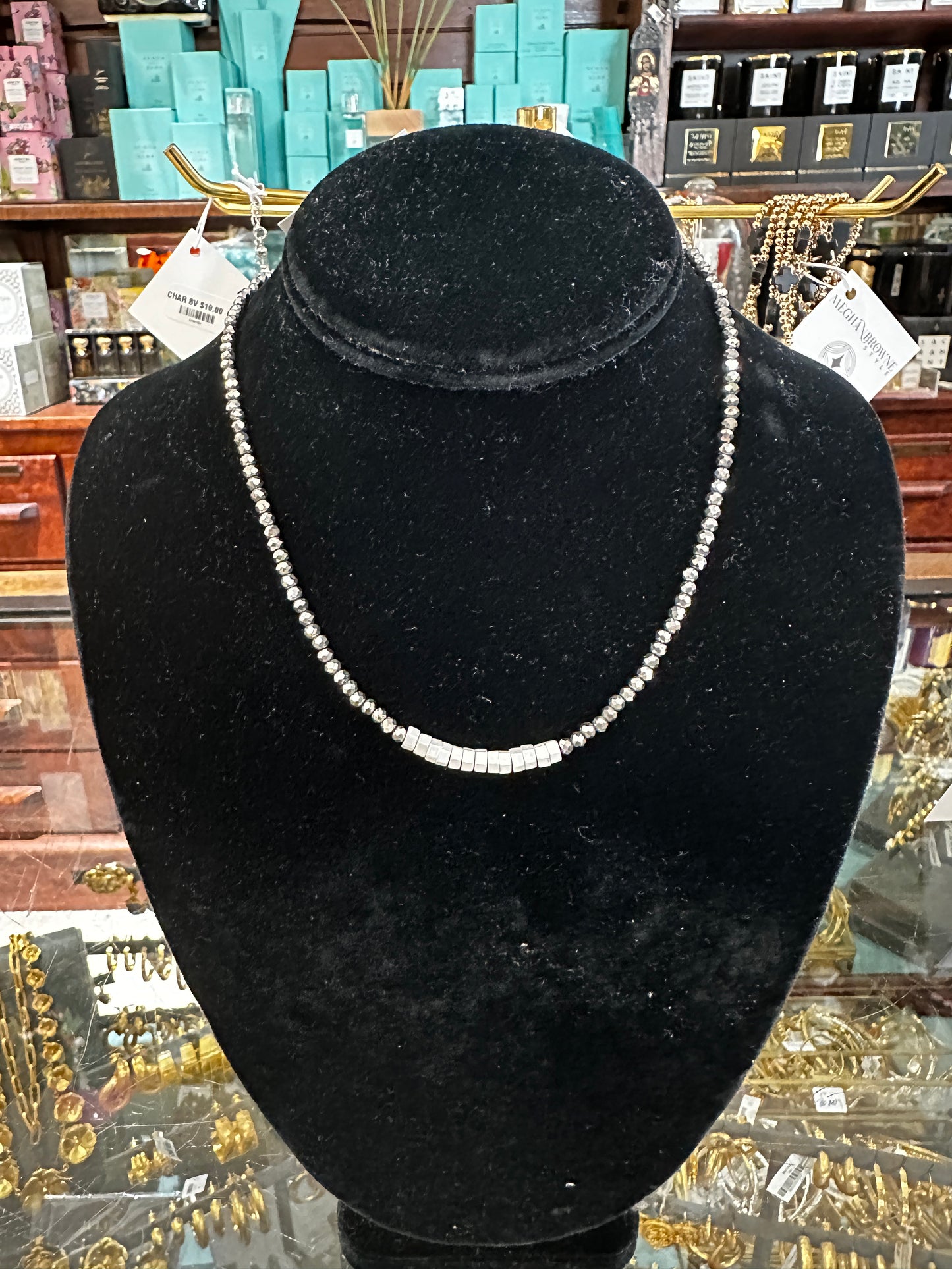 Neck Bond Crystal Beads