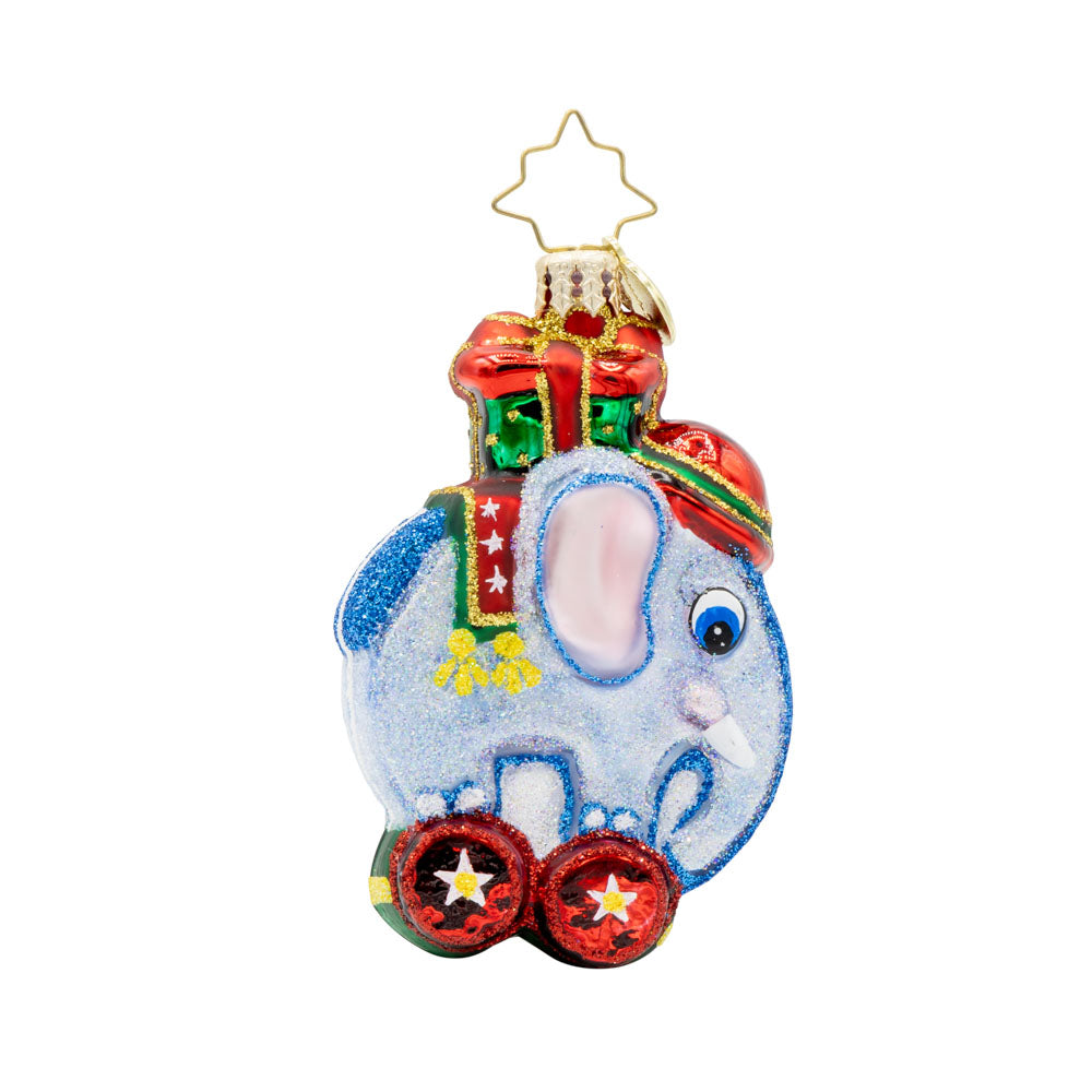 Christopher radko toy elephant ornament