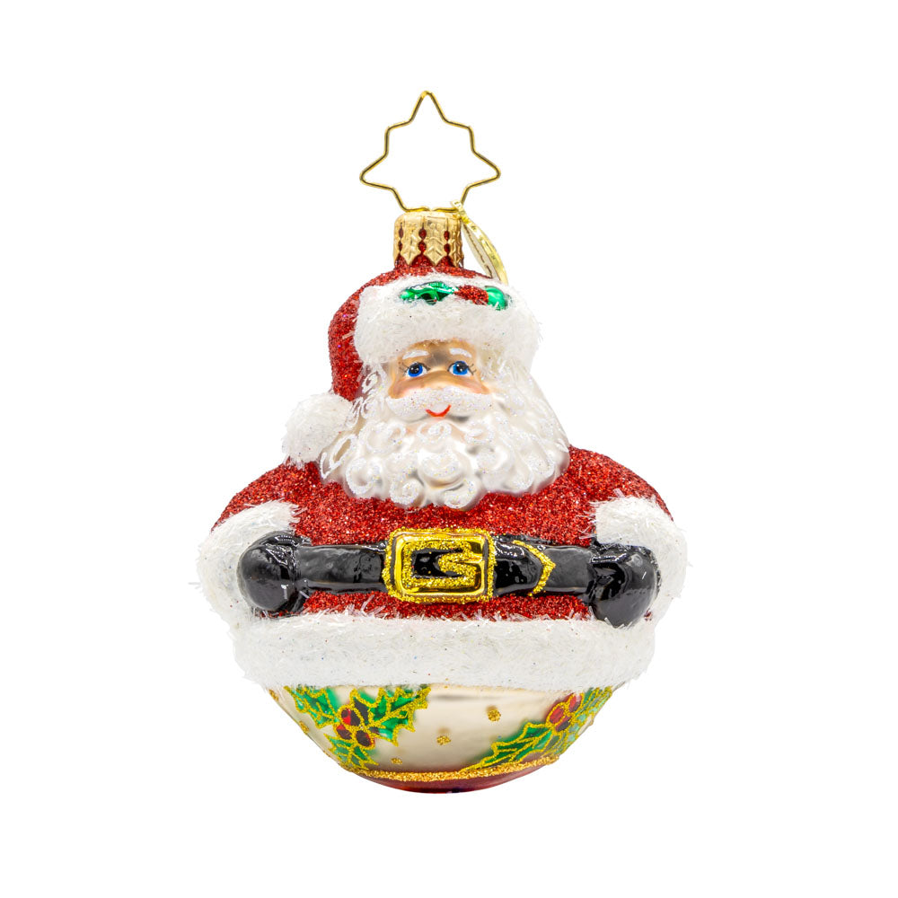 Orn Little Gems Santa 2025