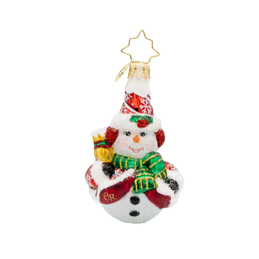 Christopher Radko Snowman Ornament