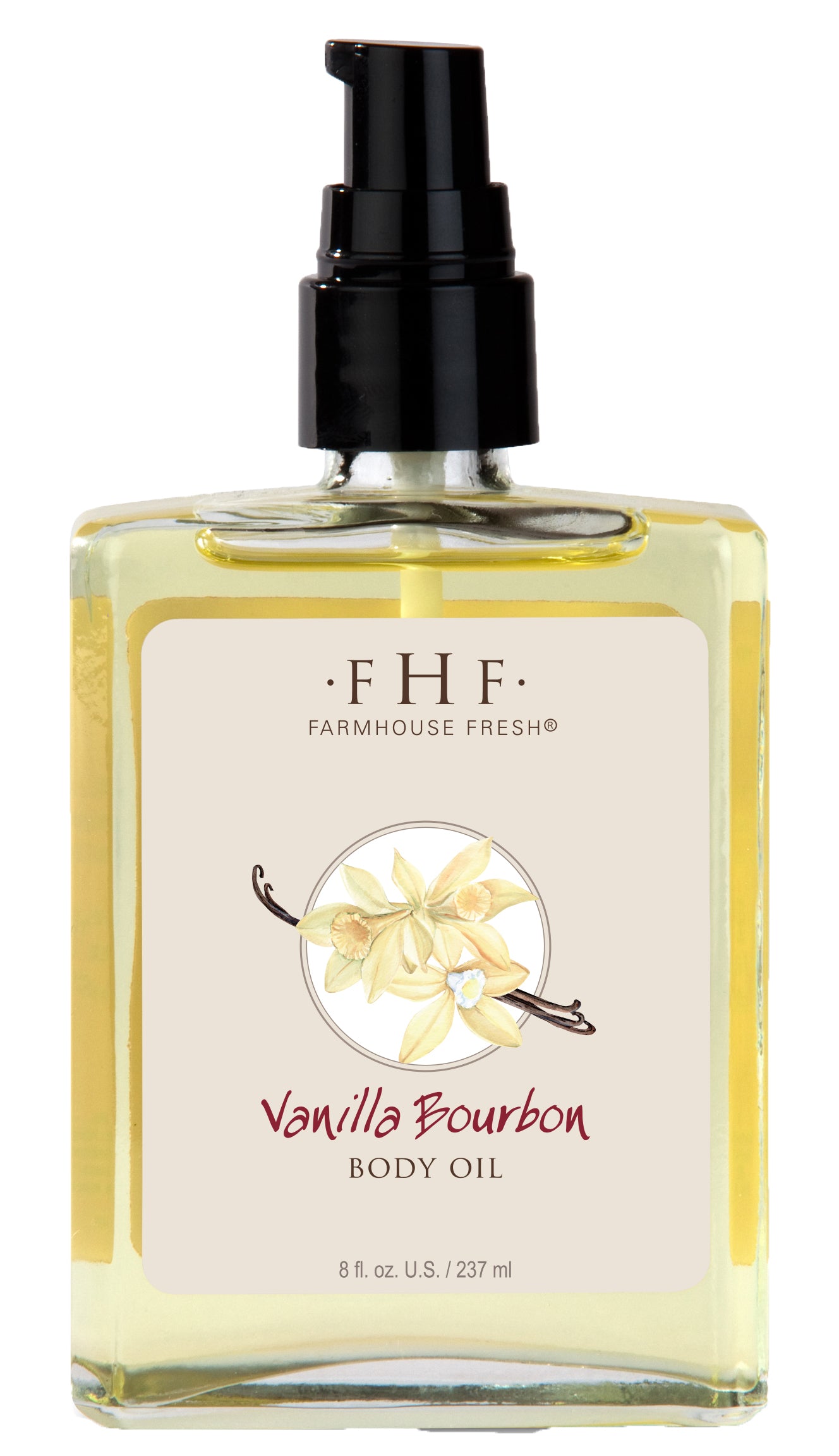 FarmHouse Fresh Body Oil Vanilla Bourbon