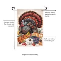 Flag Elaborate Turkey Applique