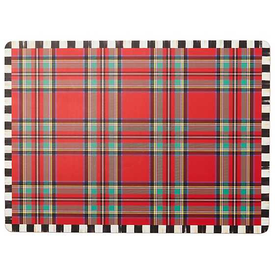 Placemats MDF Cork Back Set of 4