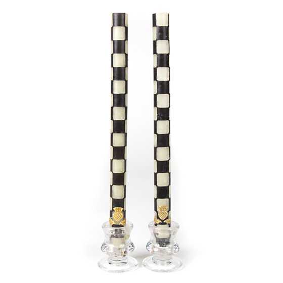 DINNER CANDLES CHECK SET OF 2 (Various Styles)
