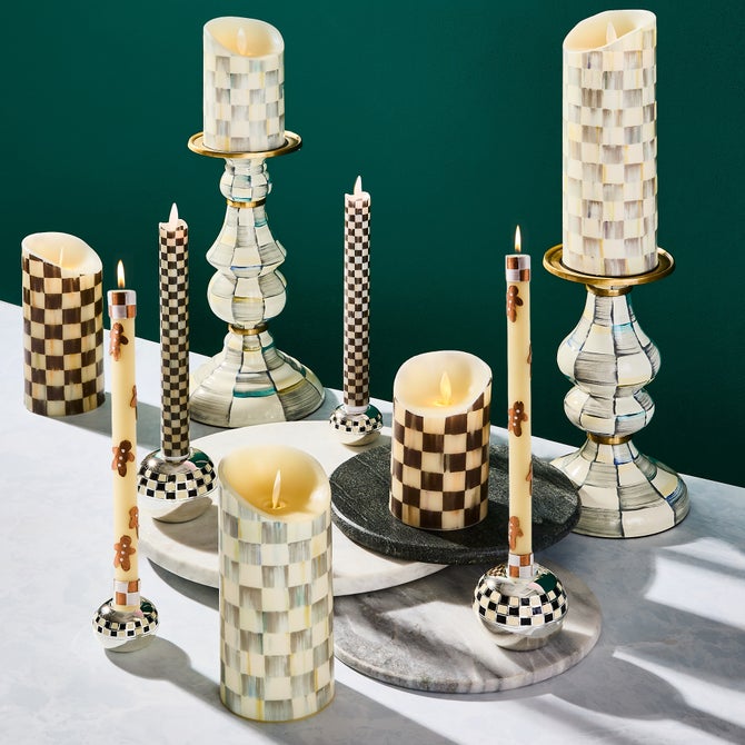 Dinner Candles Holiday Set of 2 (2 Styles)