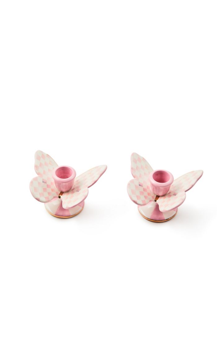 Candle Holders Butterfly Check