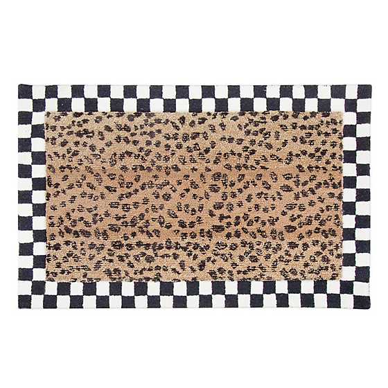 leopard rug