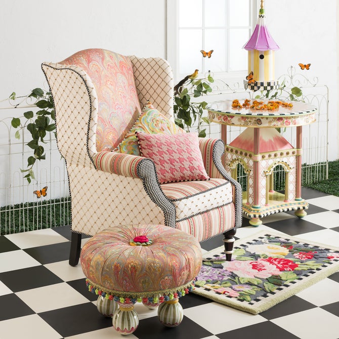 RUG TUDOR ROSE