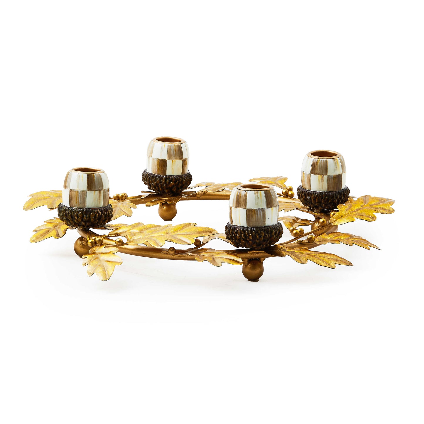 CANDLE RING AUTUMNOLOGY LEAF HOLDER
