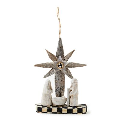 Nativity Farmhouse Holiday Wood