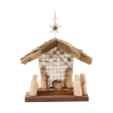 Mackenzie-Childs Nativity Natural Noel