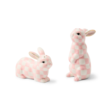 Salt & Pepper Set Bunny Rosy Check