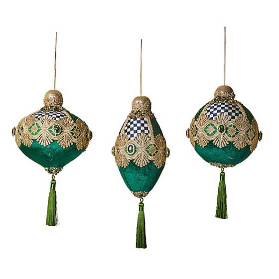 Ornament Bauble Emerald Luxe