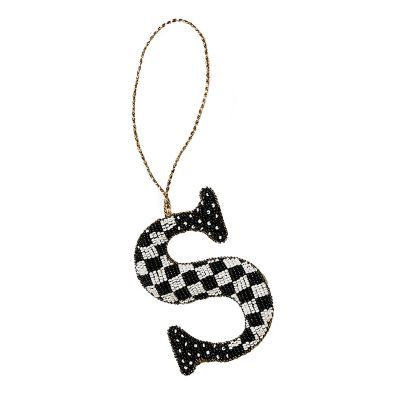 Ornament Monogram Beaded