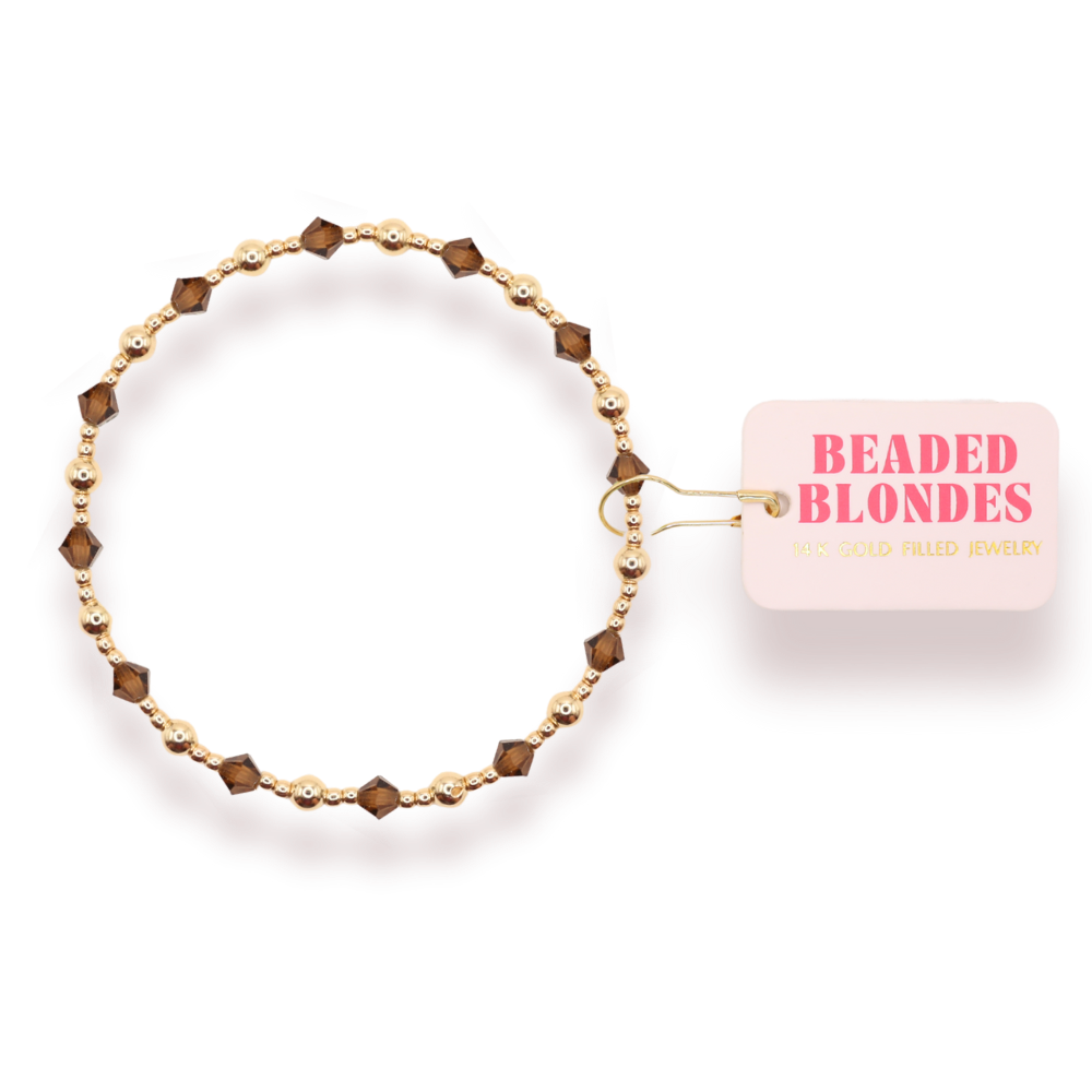 June Cocoa Brown Bracelet