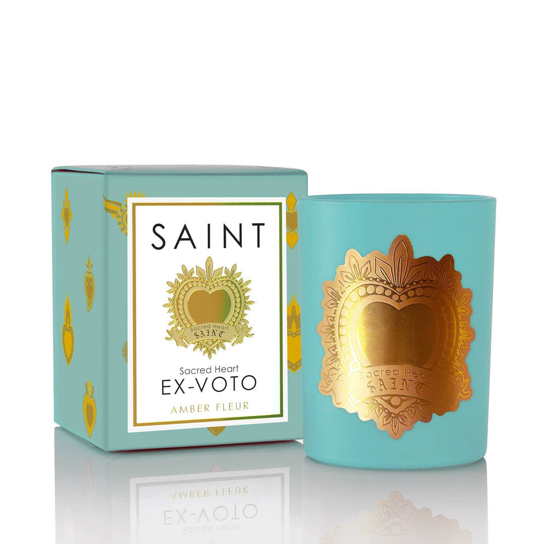 SAINT CANDLE EX-VOTO SACRED HEART Collector Series Edition III