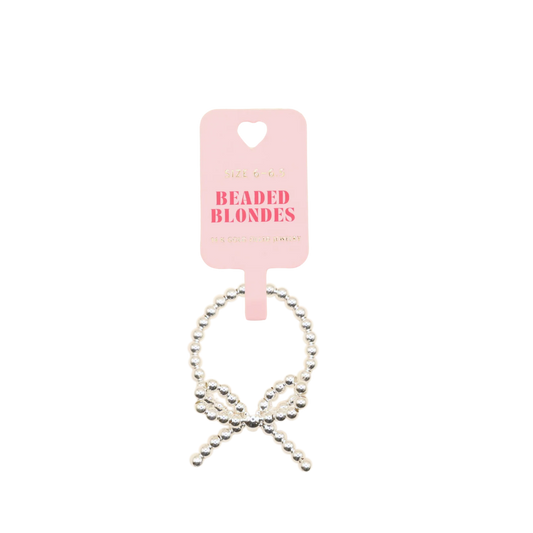 Bow Ring Silver