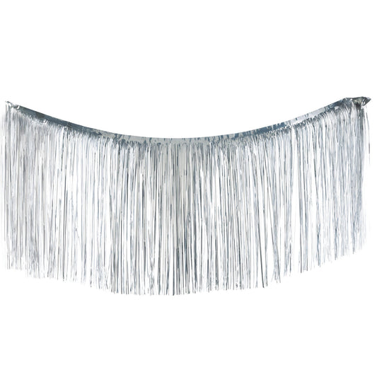 Icicles Tinsel Silver Holiday Splendor
