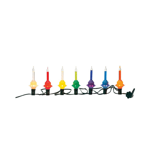 Bubble Lights Holiday Splendor 7 Count