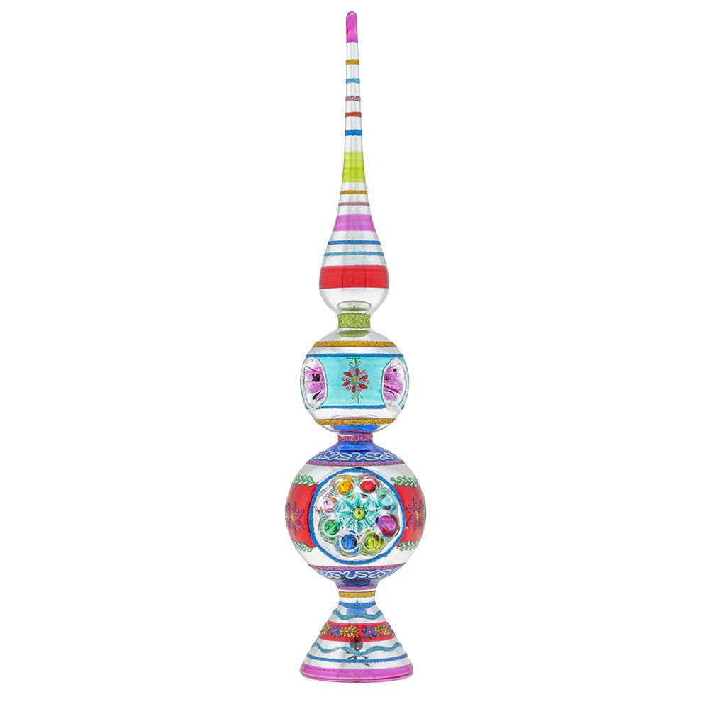 Finial Stand Christmas Confetti Reflectors
