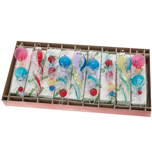 Orn Icicles Vivid Vintage