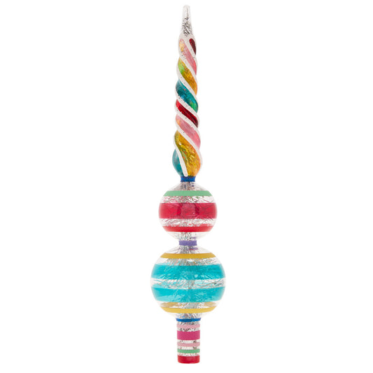Finial Stand Vivid Vintage Decorated
