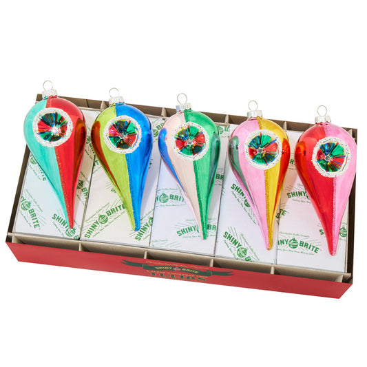 Orn Tulips Reflector Christmas Confetti 5"