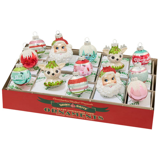 Orn Figures / Rounds Festive Fete Decorated