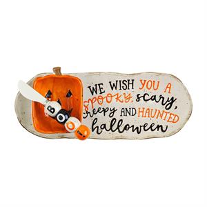 HALLOWEEN DIP AND TRAY SET