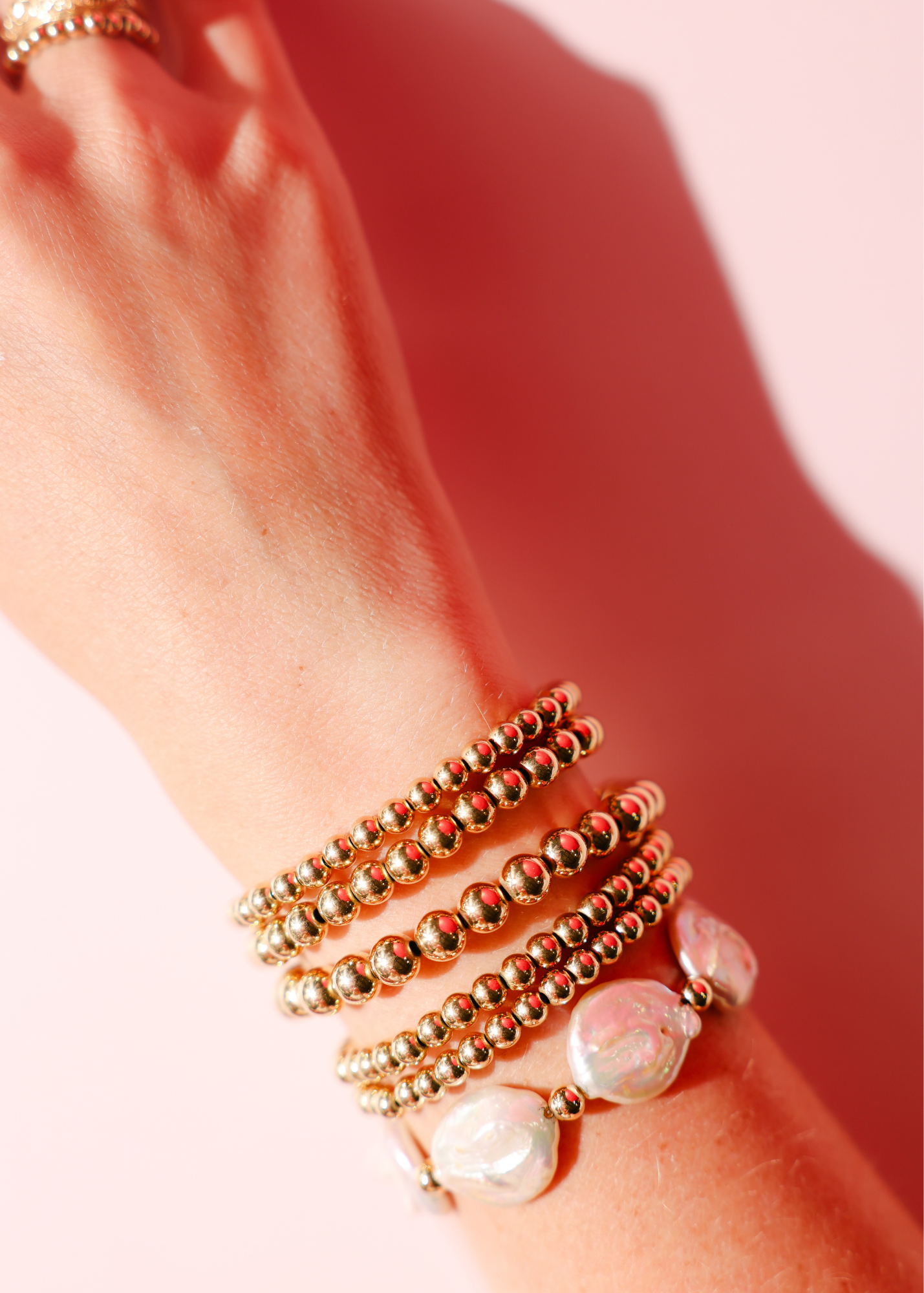 Kai Pearl Bracelet in Gold