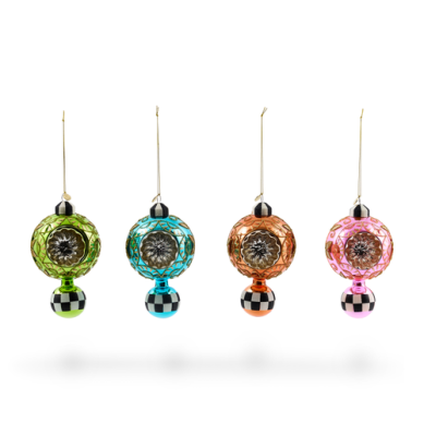 Mackenzie-Childs Ornament Confetti Reflector Glass