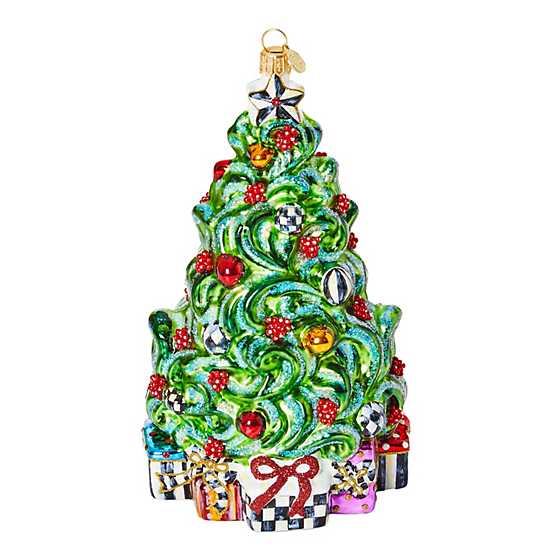 Ornament Classic Courtly Christmas Tree Glass