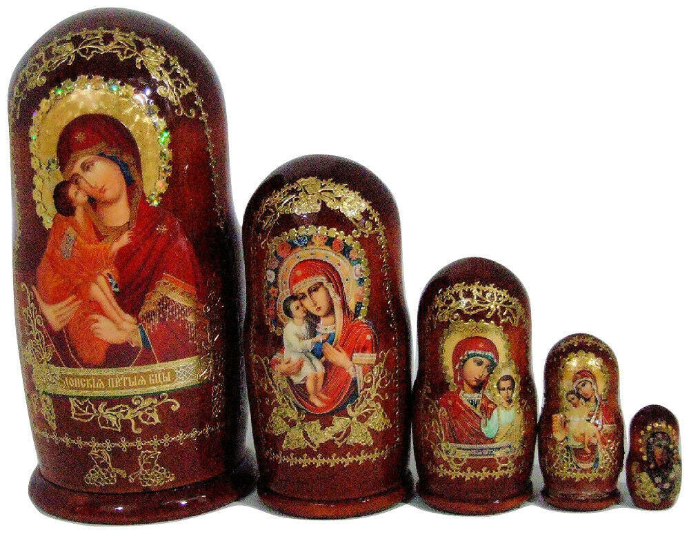 RUSSIAN NESTING DOLL RELIGIOUS