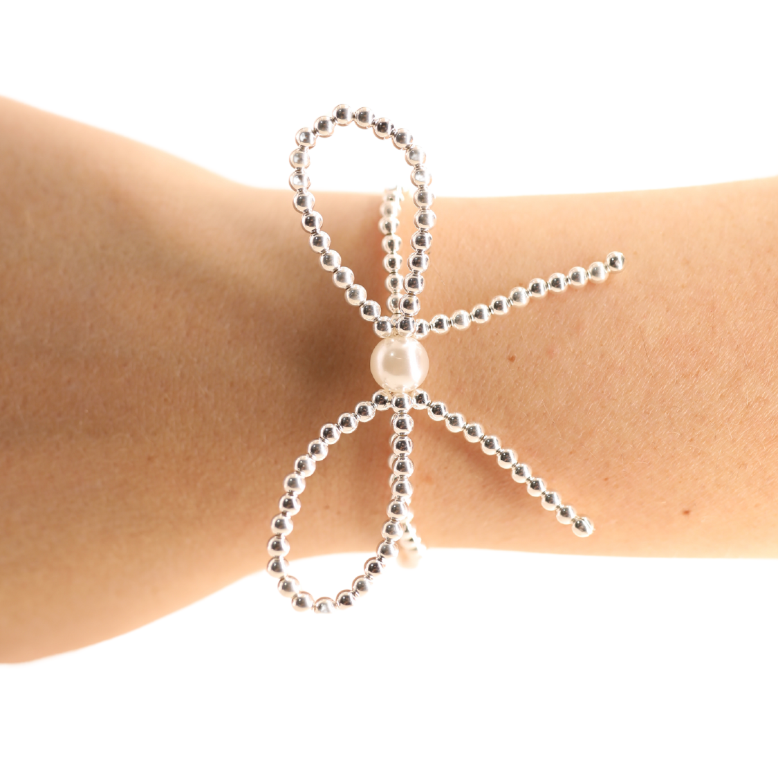 Bow Silver Bracelet