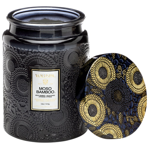 Candle Jar Moso Bamboo