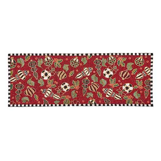TABLE RUNNER HOLIDAY BEADED (Various Styles)