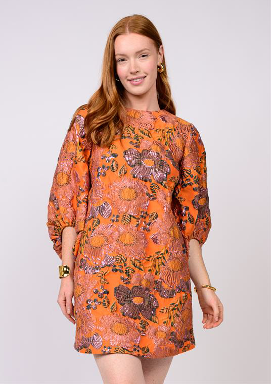 Uncle Frank DRESS BROCADE SHIFT