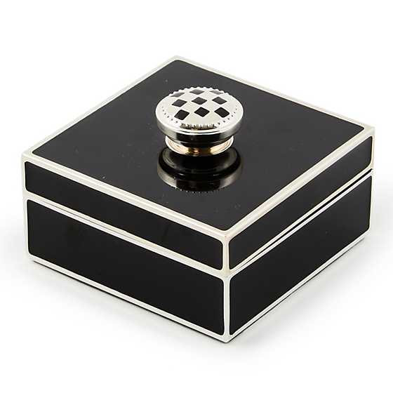 Trinket Box Silver Plated