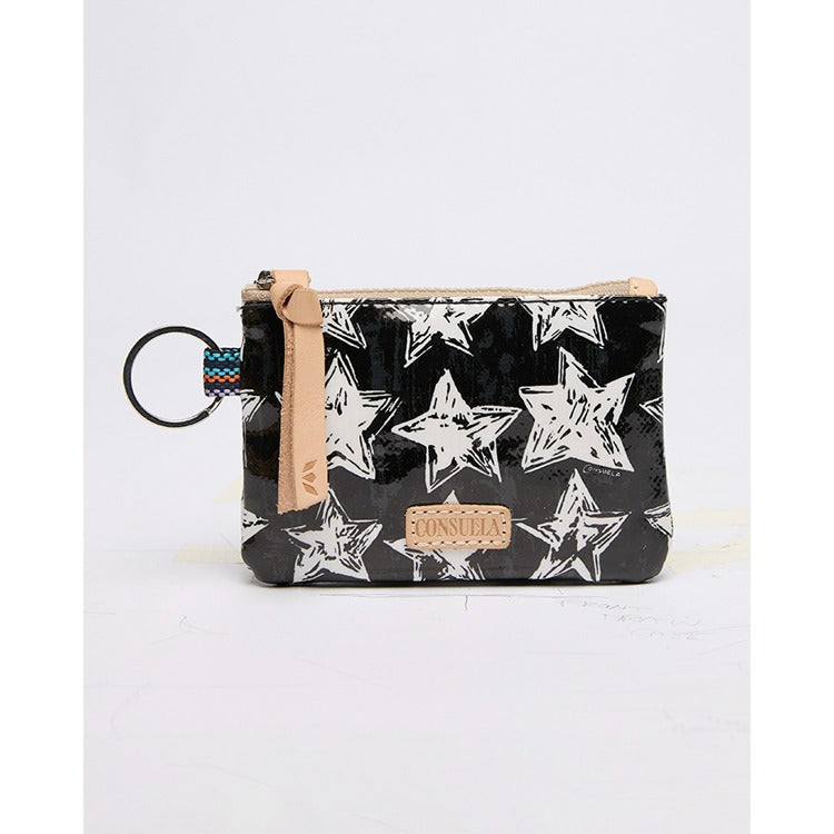 pouch wallet with stars