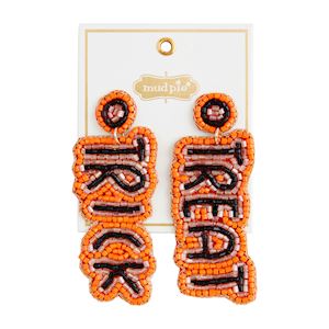 EARRINGS HALLOWEEN BEADED