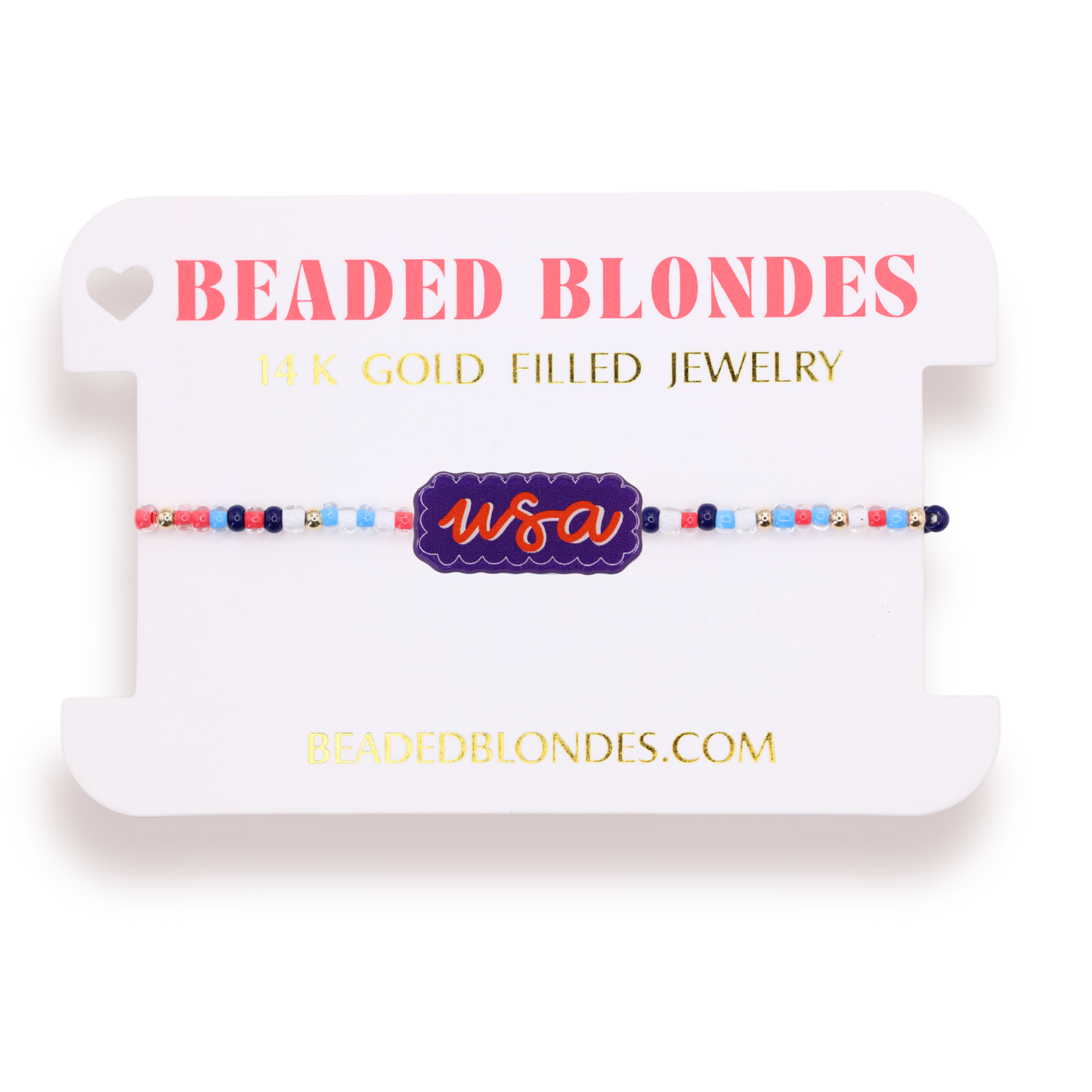 USA Bracelet on Color