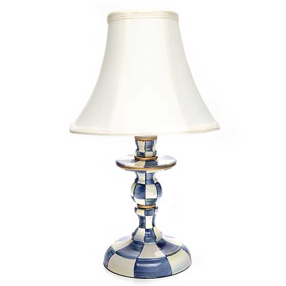 LAMP CANDLESTICK ROYAL CHECK