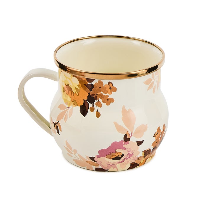 MUG CURVED CERAMIC (Various Colors)