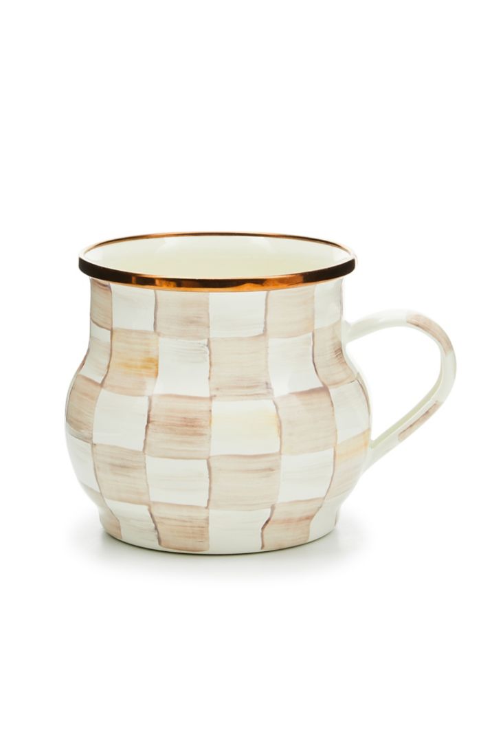 MUG CURVED CERAMIC (Various Colors)