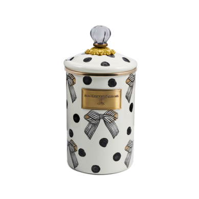 Mackenzie Childs Canisters Pretty As a Bow