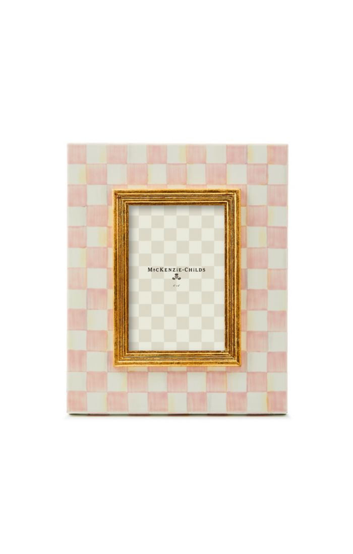 Mackenzie Childs Frame Rosy Check