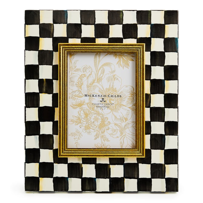 Mackenzie Childs Frame Courtly Check