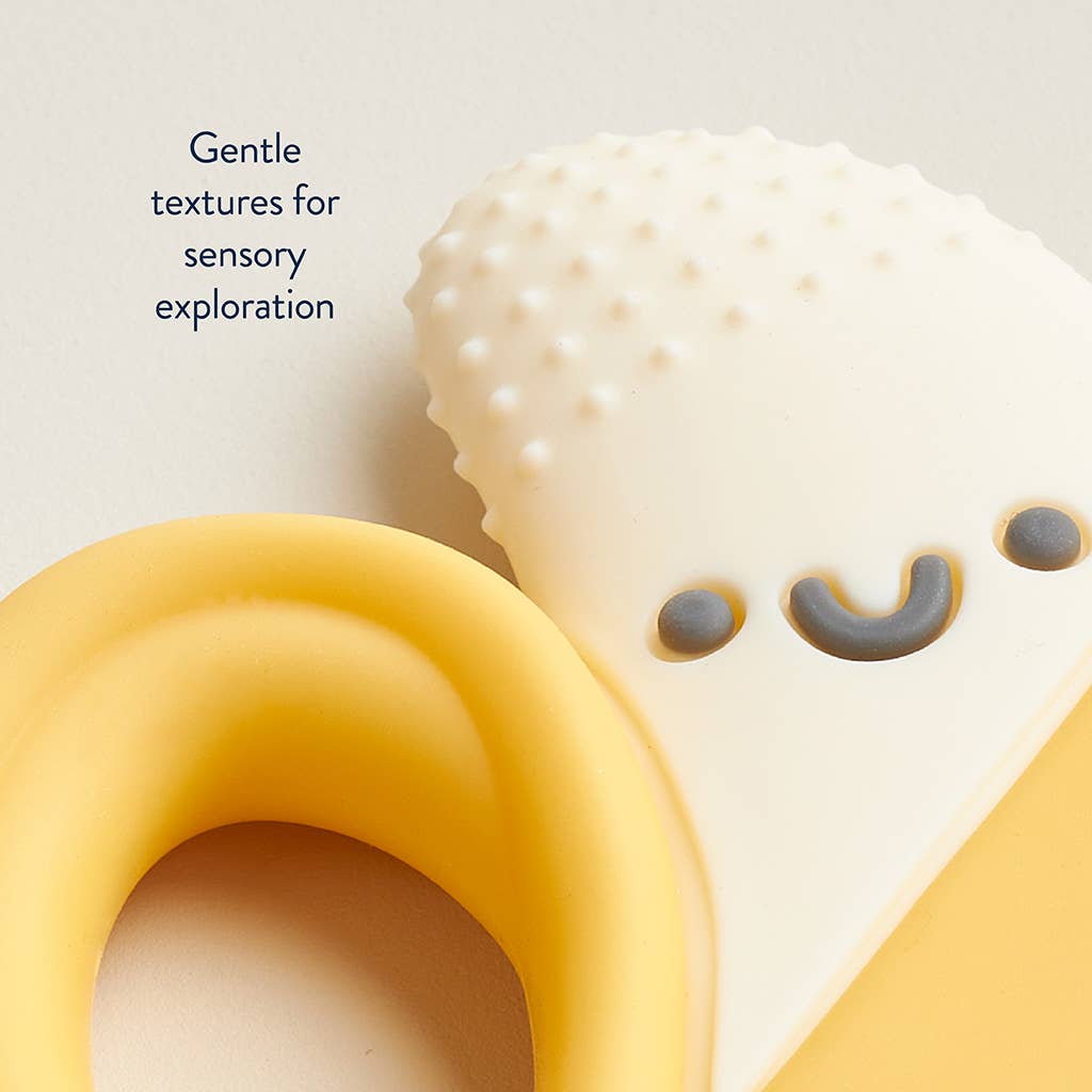 Teether Banana Chew Crew® Silicone Handle